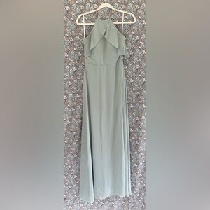 Vow’D Sage Green Bridesmaids Dress